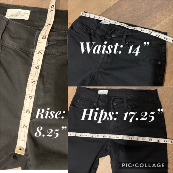 Gap legging jean in black size 26 / 2 - Picture 7 of 8